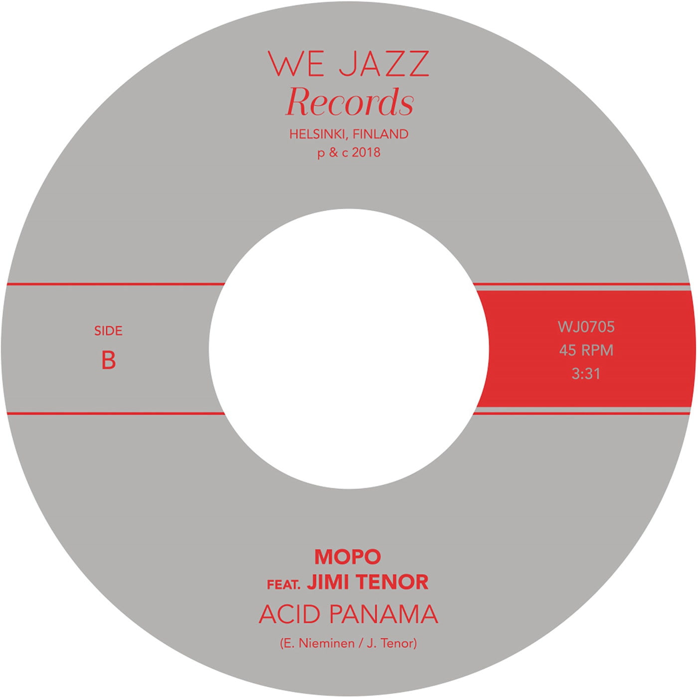 Mopo - Riisto / Acid Panama (7")