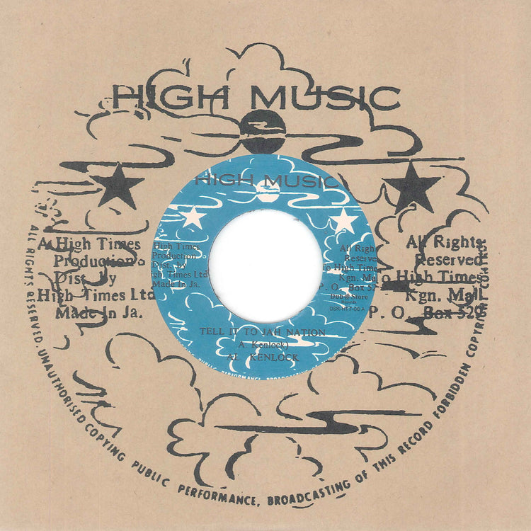 Al Kenlock & Short Man - Tell It to Jah Nation (7")