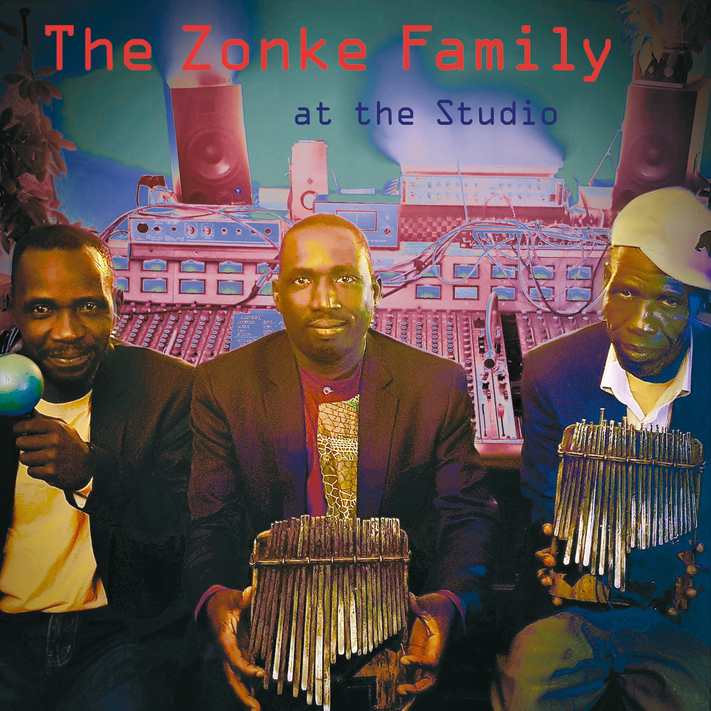 Zonke Family - At The Studio (LP)