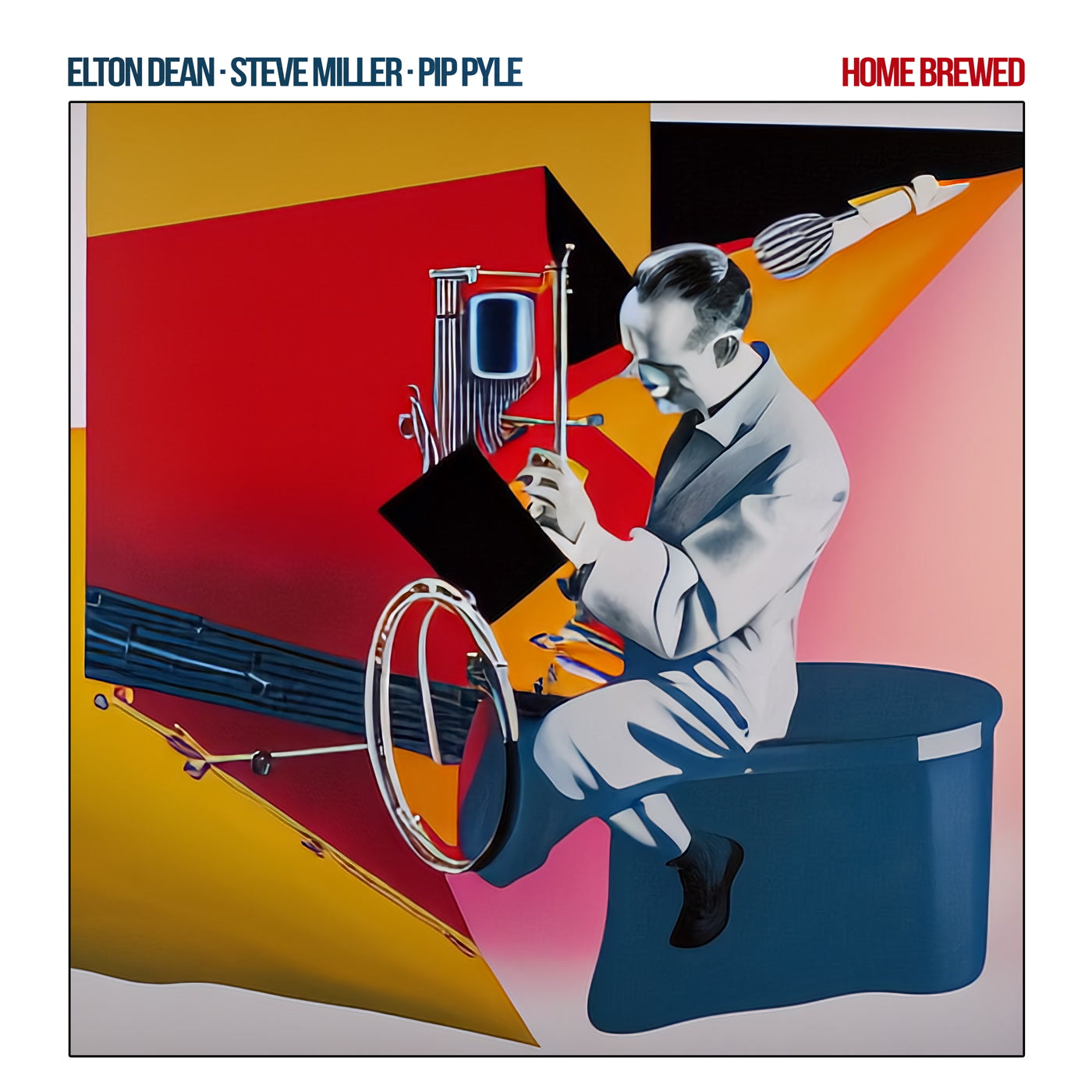 Elton Dean, Steve Miller & Pip Pyle - Home Brewed (LP)
