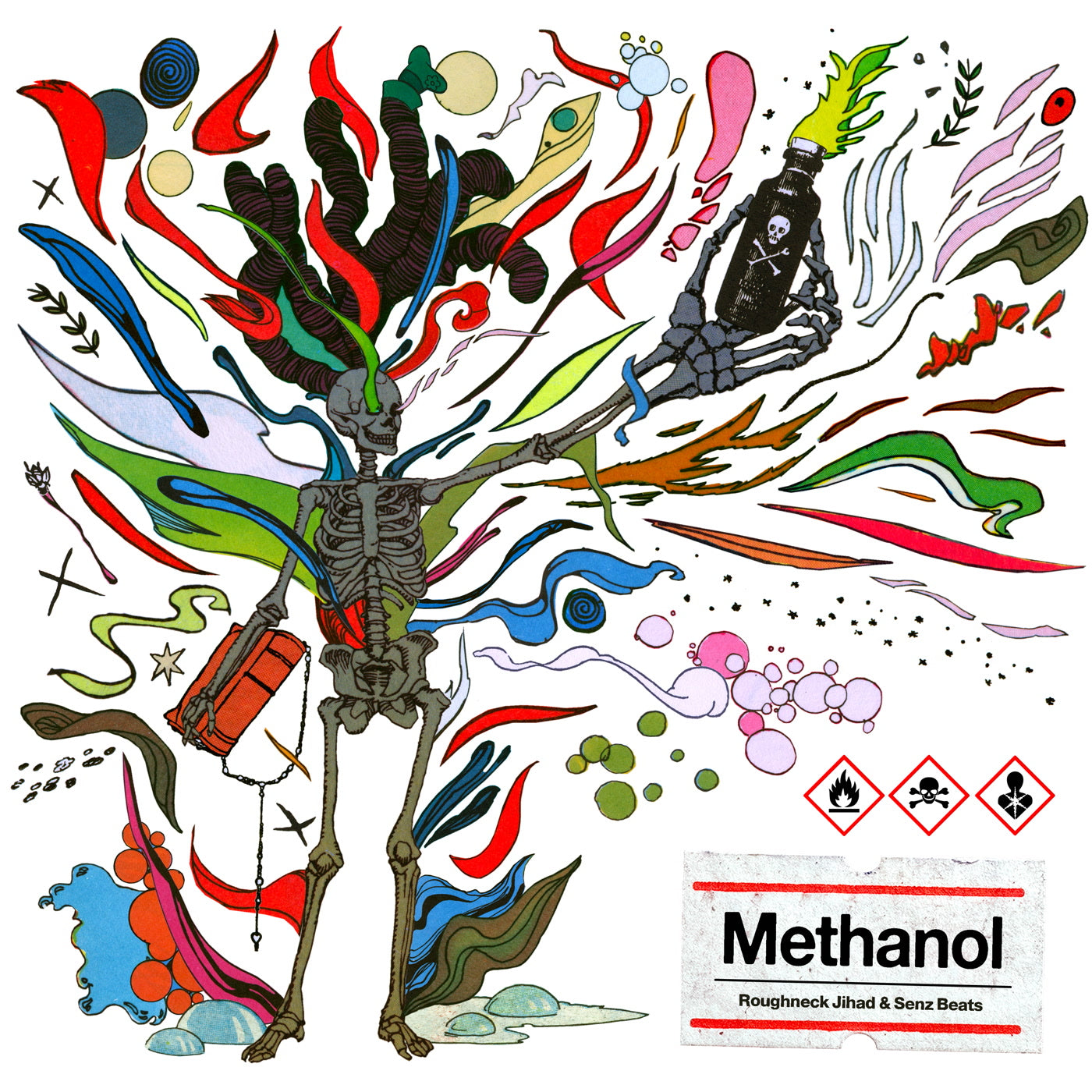 Roughneck Jihad & Senz Beats - Methanol (LP)