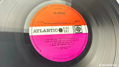 Led Zeppelin - Led Zeppelin (LP Album M/Print Tur) UK 1969 VG+ LP