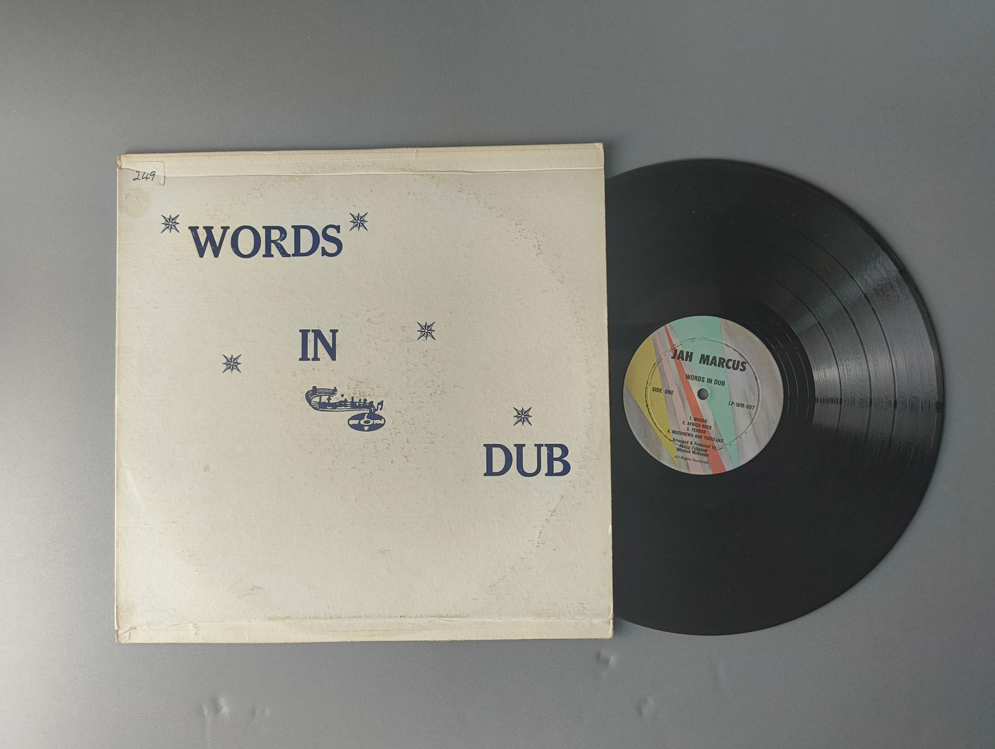 Phillip Fullwood & Winston McKenzie - Words In Dub [LP] VG+