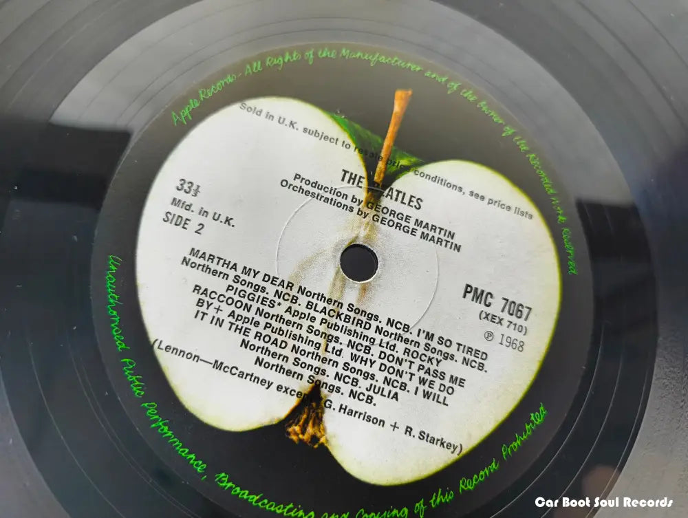 The Beatles - The Beatles (2xLP Album Mono M/Print Num Gat) UK 1968 NM or M- 2xLP