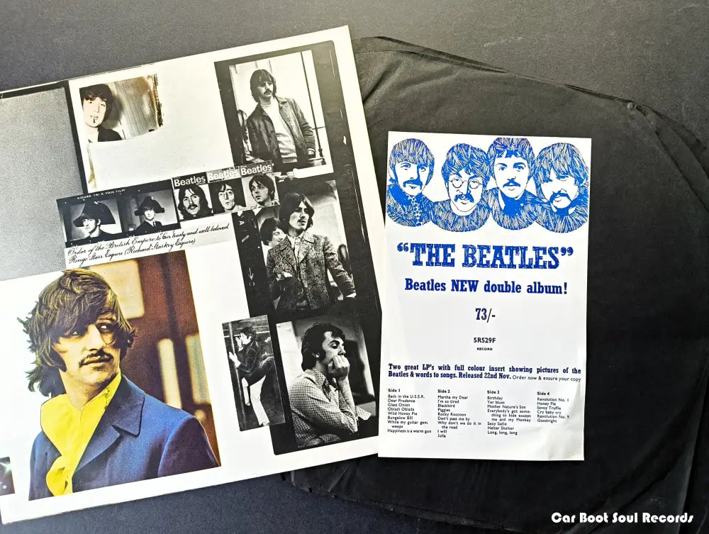 The Beatles - The Beatles (2xLP Album Mono M/Print Num Gat) UK 1968 NM or M- 2xLP