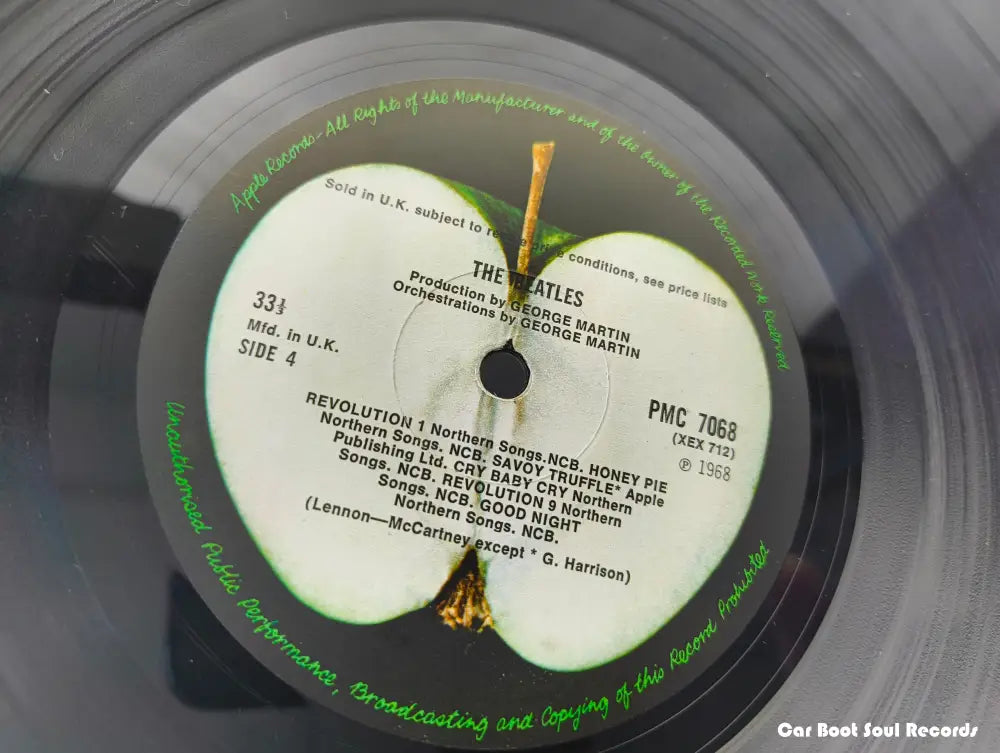 The Beatles - The Beatles (2xLP Album Mono M/Print Num Gat) UK 1968 NM or M- 2xLP