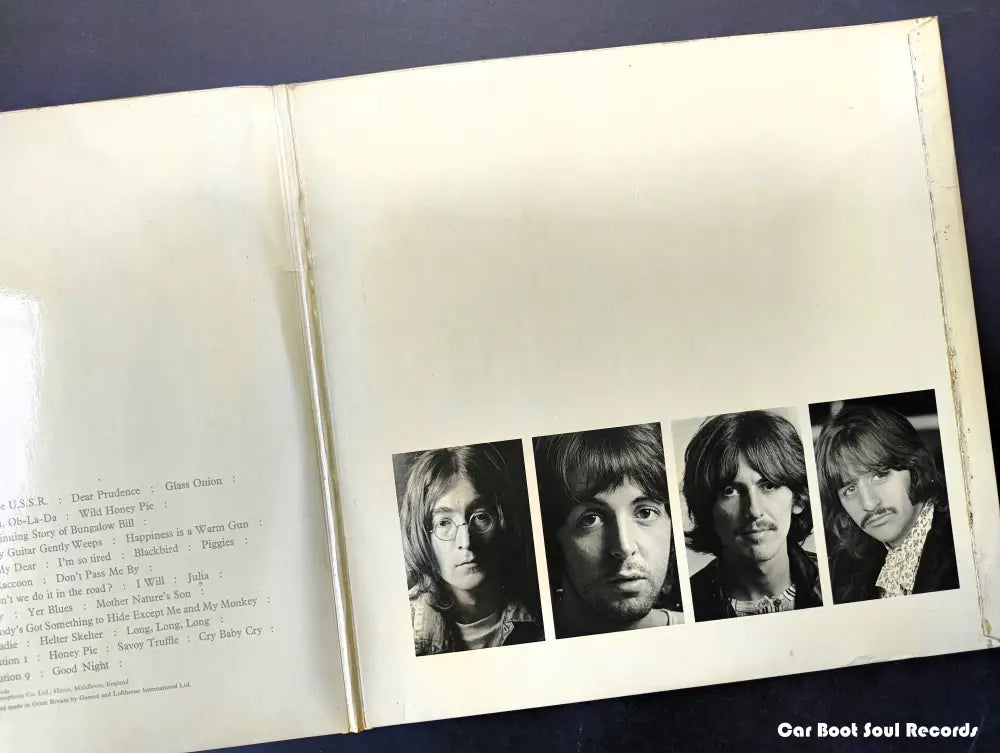 The Beatles - The Beatles (2xLP Album Mono M/Print Num Gat) UK 1968 NM or M- 2xLP